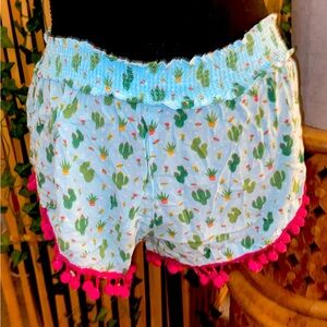 Natural Life Pom-Pom Sleep shorts